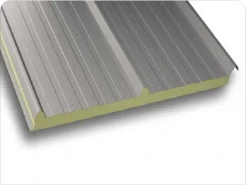 Panel Sándwich sin Tapajuntas de Acabado Uniforme